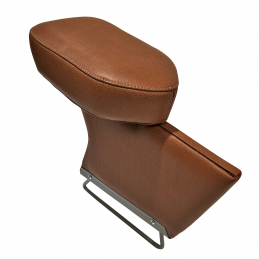 Dark Brown Leather Central...